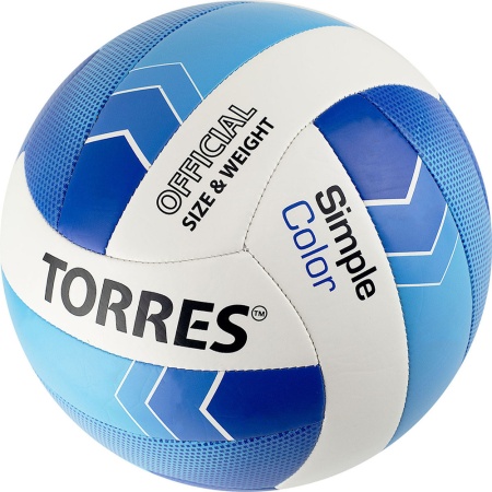 Купить Мяч волейбольный Torres Simple Color любительский р.5 в Лодейноеполе 